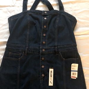 William Rast denim button up dress